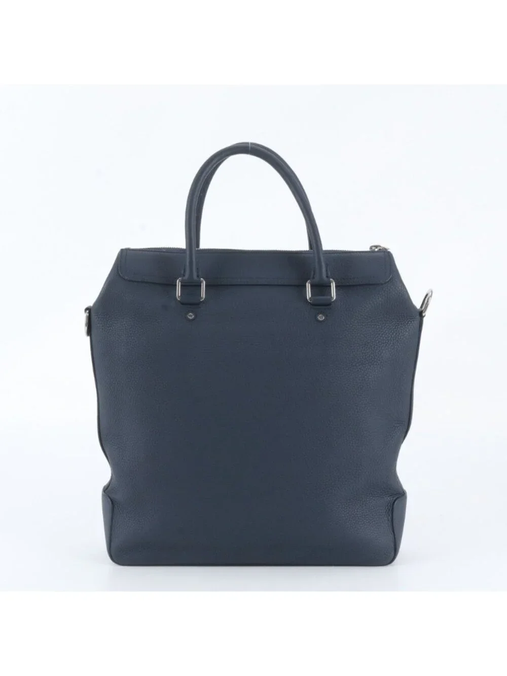 Louis Vuitton Greenwich Zipped Tote Bag Cuir Taurillon Leather Marine